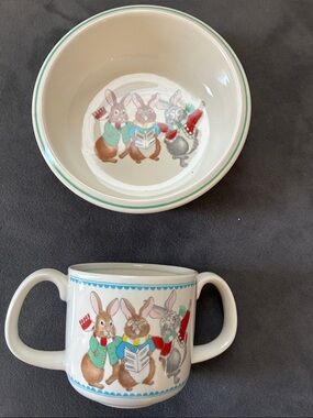 Mikasa Vintage Bowl and Plate